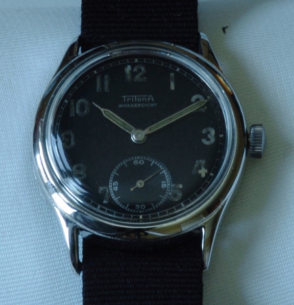 5569 TritonA Wasserdicht German ww2 military DH watch A Trebor s Vintage Watches